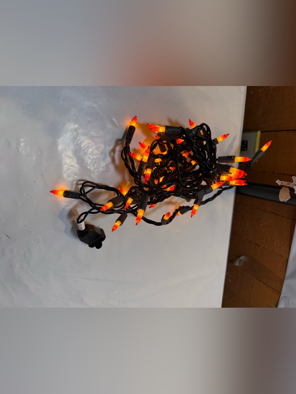 13 ft. Candy Corn Halloween Decoration Event Party String Lights Indoor Outdoor